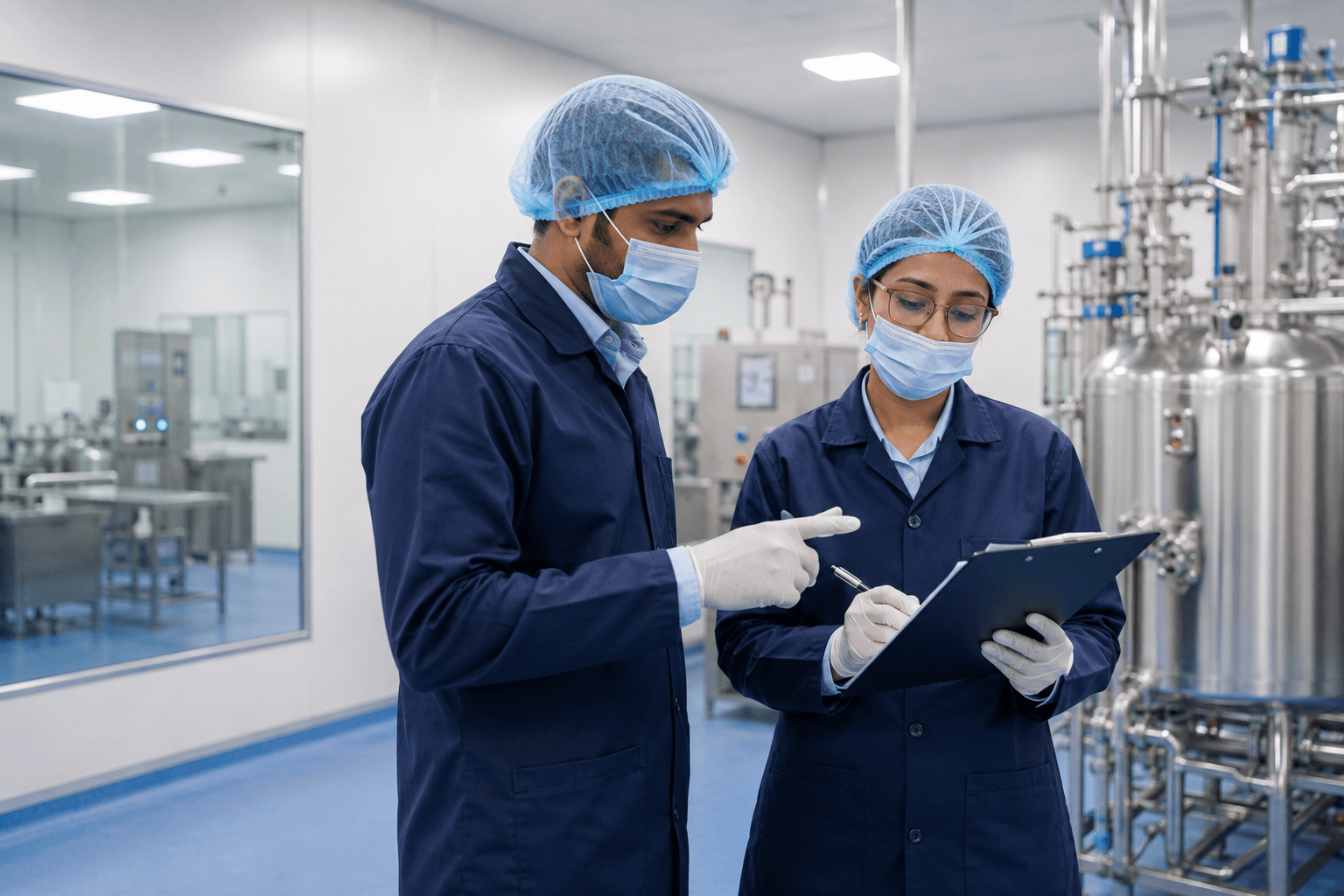 Internal QA audit review in a regulated environment.